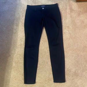 Womens skinny dark blue jeans